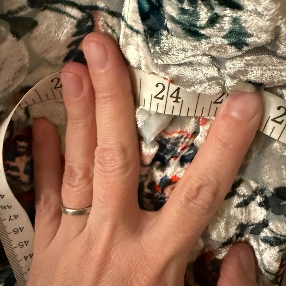 Maeve Umi wrap Multicolor Floral velvet silk blend Blouse - Picture 12 of 14